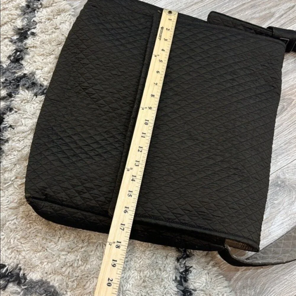 Wrong price Burberry Quilted brown messenger  Bag  with a pouch